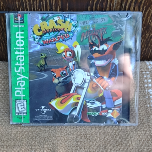 Other - PlayStation 1 game Crash Bandicoot: Warped.